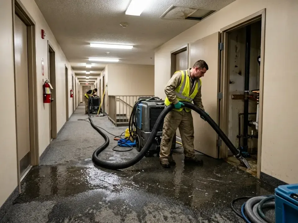 multi-unit-apartment-hallway-f-005 — frequently asked questions, Emergency Burst Pipe Water Extraction & Removal in East Hem…